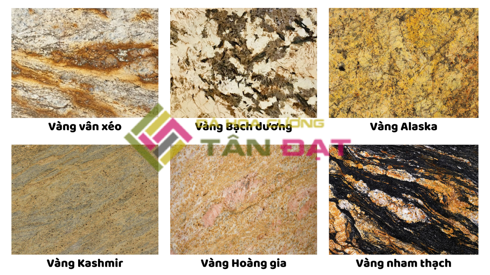 ĐÁ GRANITE MÀU VÀNG